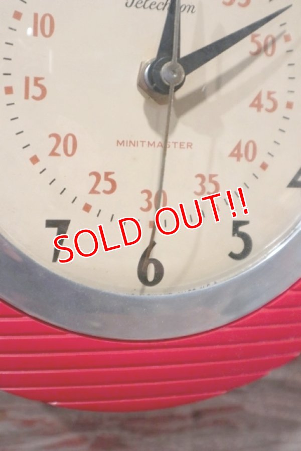 画像2: dp-201114-05 Telechron / Vintage Kitchen Clock