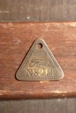 画像1: dp-201114-38 Ford / 1930'-1940's Tool Check Brass Tag "N8219"