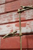 画像5: dp-201201-23 Vintage Brass Hand Clip Stand