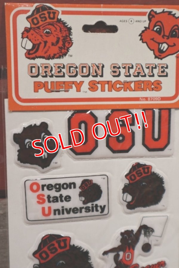 画像2: ct-201114-27 OREGON STATE UNIVERSITY / 1984 Puffy Stickers