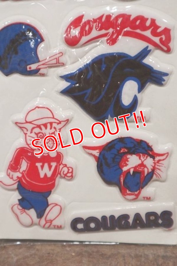 画像3: ct-201114-27 WASHINGTON STATE UNIVERSITY / 1984 Puffy Stickers