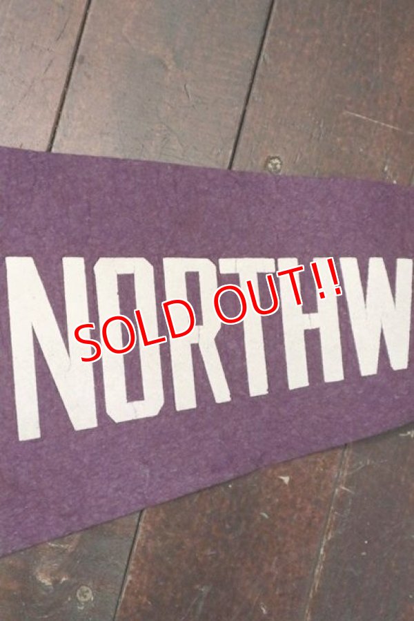 画像3: dp-201114-32 NORTHWESTERN UNIVERSITY / Vintage Pennant