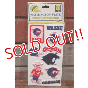 画像: ct-201114-27 WASHINGTON STATE UNIVERSITY / 1984 Puffy Stickers
