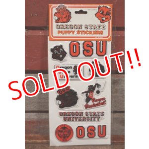 画像: ct-201114-27 OREGON STATE UNIVERSITY / 1984 Puffy Stickers