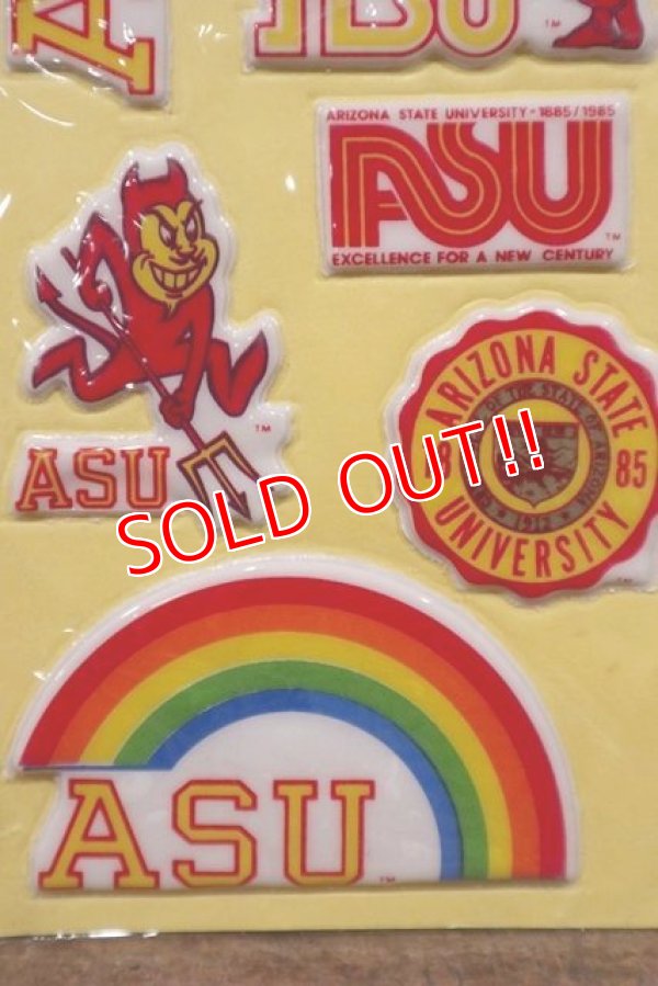 画像3: ct-201114-27 ARIZONA STATE UNIVERSITY / 1984 Puffy Stickers