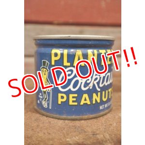 画像: ct-210101-26 PLANTERS / MR.PEANUT 1960's-1970's Cocktail Peanuts Tin Can
