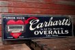 画像1: dp-201201-44 Carhartt / 1930's Metal Sign