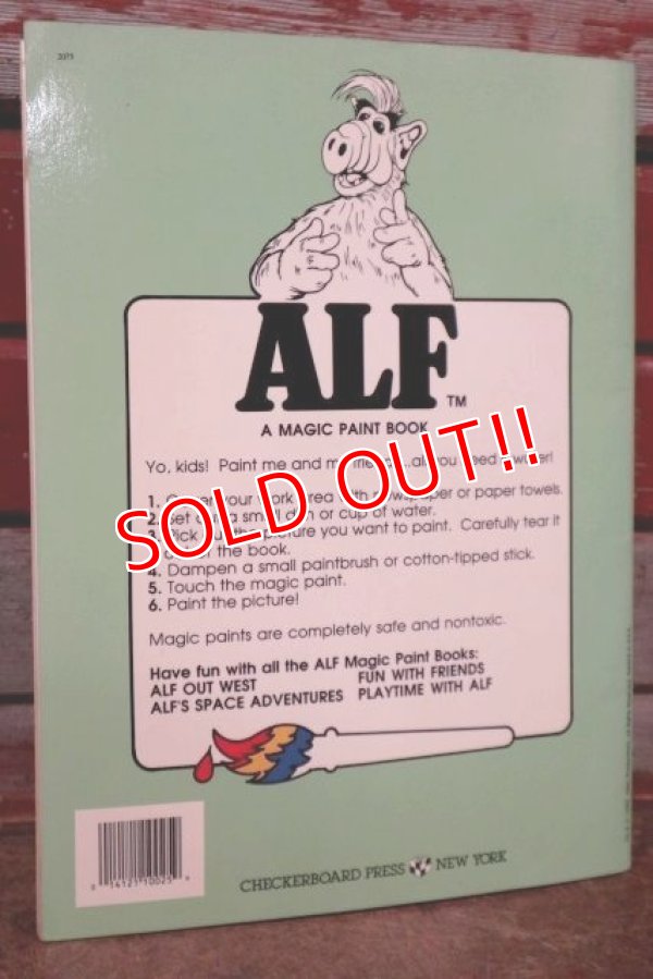 画像7: ct-201114-132 ALF / 1980's Magic Paint Book