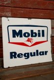 画像1: dp-210101-23 Mobil / 1955〜 Gas Pump Sign