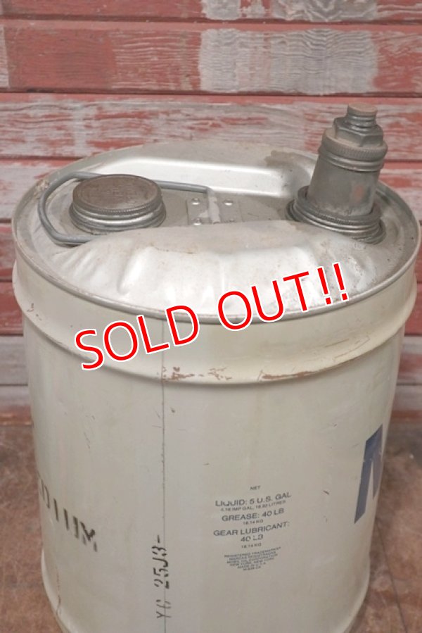 画像6: dp-201201-45 Mobil / 1970's〜5 U.S.GALLONS Oil Can