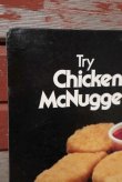 画像6: dp-201201-63 McDonald's / 1981 Chicken McNuggets Cardboard Sign