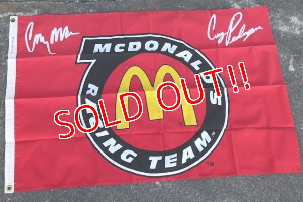 画像1: ct-201114-119 McDonald's / 1990's Racing Flag