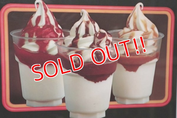 画像2: dp-201201-60 McDonald's / 1978 SUNDAE SMILE Plastic Sheet