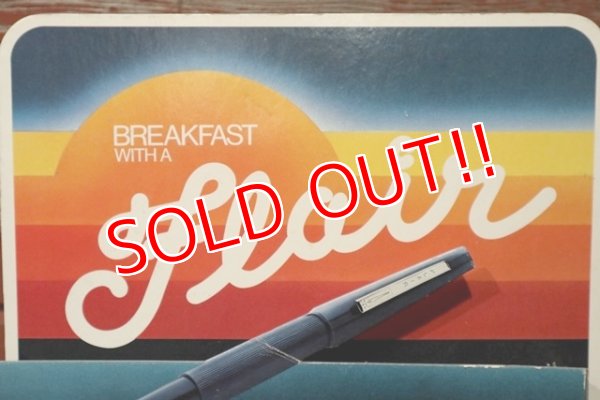 画像2: dp-201201-64 McDonald's / 1979 Break Fast with a Flair Cardboard Sign