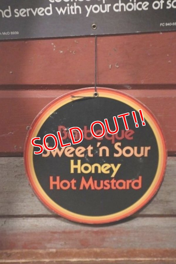 画像8: dp-201201-63 McDonald's / 1981 Chicken McNuggets Cardboard Sign