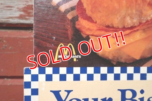 画像3: dp-201201-66 McDonald's / 1984 Fresh Biscuits for Break Fast Cardboard Sign