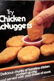 画像4: dp-201201-63 McDonald's / 1981 Chicken McNuggets Cardboard Sign