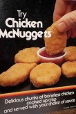 画像2: dp-201201-63 McDonald's / 1981 Chicken McNuggets Cardboard Sign