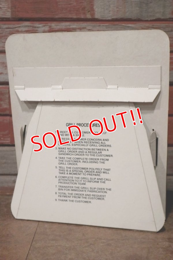 画像8: dp-201201-64 McDonald's / 1979 Break Fast with a Flair Cardboard Sign