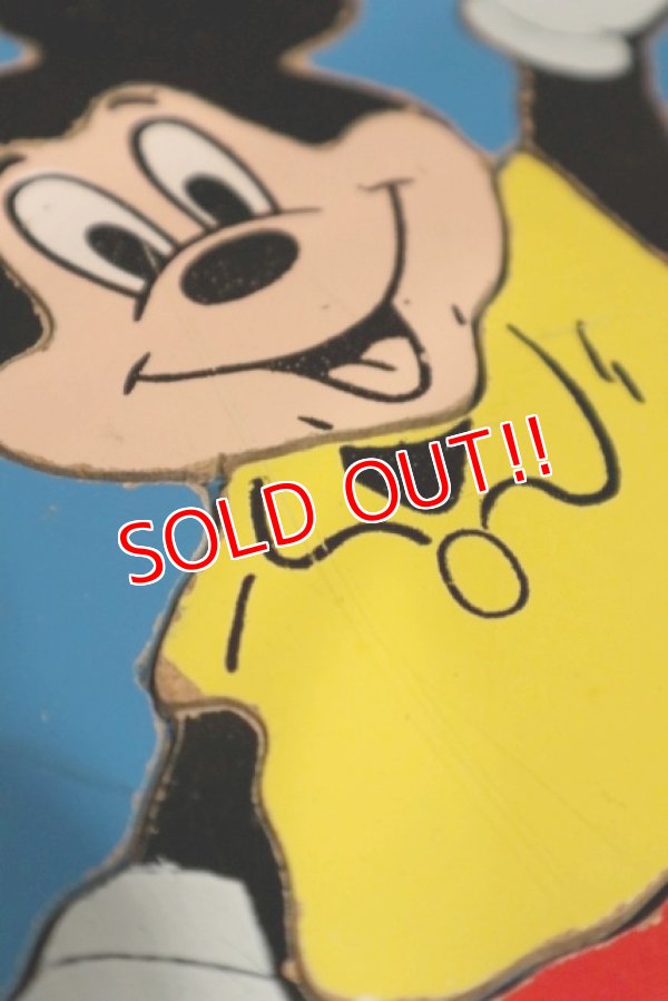 画像4: ct-210101-10 Mickey Mouse / Playskool 1970's Wood Frame Tray Puzzle