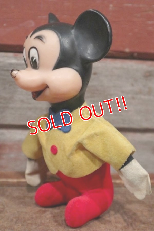 画像3: ct-210101-69 Mickey Mouse / 1960's Rubber Face Doll