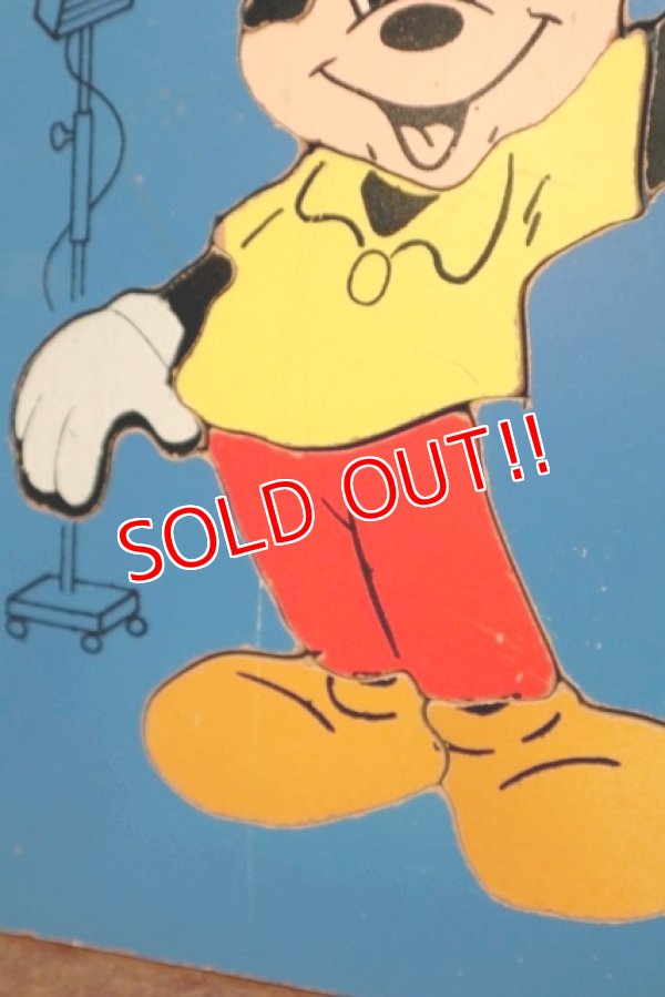 画像3: ct-210101-10 Mickey Mouse / Playskool 1970's Wood Frame Tray Puzzle