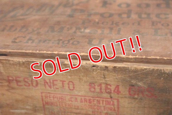 画像10: dp-210101-07 Libby McNeill Corned Beef / Vintage Wood Box