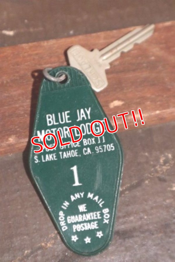 画像1: dp-210101-46 BLUE JAY MOTOR LODGE / Vintage Room Key