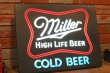 画像1: dp-210101-06 Miller High Life / 1980's Lighted Sign