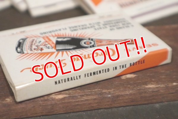 画像8: dp-201114-42 ORANGE DUCK / Vintage Match Book