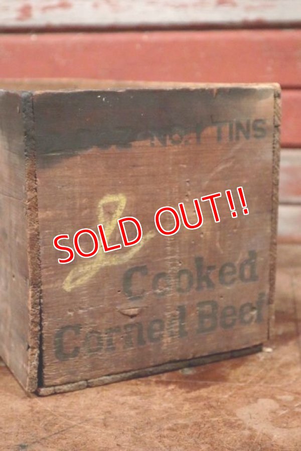 画像4: dp-210101-07 Libby McNeill Corned Beef / Vintage Wood Box