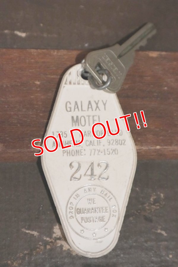 画像1: dp-210101-43 GALAXY MOTEL / Vintage Room Key