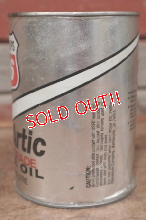 画像4: dp-201201-40 PHILLIPS 66 / Trop-Artic Single Grade Oil One U.S. Quart Can