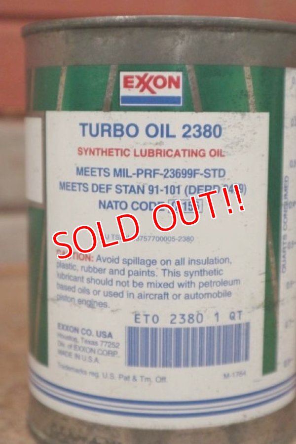 画像2: dp-201201-40 EXXON / TURBO Oil One U.S. Quart Can