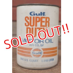 画像: dp-201201-40 Gulf / SUPER DUTY One U.S. Quart MOTOR OIL