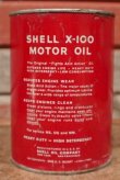 画像2: dp-201201-40 SHELL / X-100 Motor Oil One U.S. Quart Can