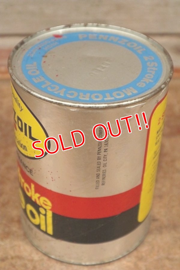 画像6: dp-201201-40 PENNZOIL / 2 Stroke Motorcycle Oil One U.S. Quart Can