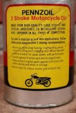 画像3: dp-201201-40 PENNZOIL / 2 Stroke Motorcycle Oil One U.S. Quart Can