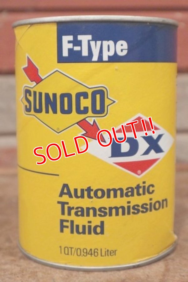 画像1: dp-201201-40 SUNOCO DX / Automatic Transmission Fluid One U.S. Quart Can