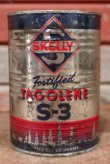 画像1: dp-201201-40 SKELLY / TAGOLNE S-3 Motor Oil One U.S. Quart Can