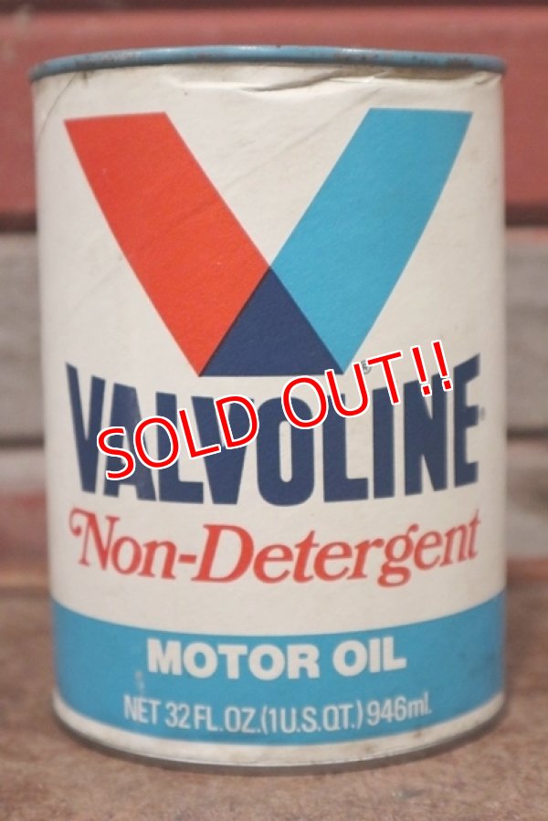 画像1: dp-201201-40 VALVOLINE / Non-Detergent Motor Oil One U.S. Quart Can