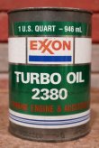 画像1: dp-201201-40 EXXON / TURBO Oil One U.S. Quart Can