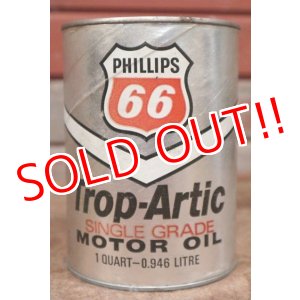 画像: dp-201201-40 PHILLIPS 66 / Trop-Artic Single Grade Oil One U.S. Quart Can