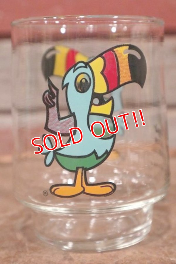 画像1: gs-210101-07 Kellogg's / Toucan Sam 1977 Glass