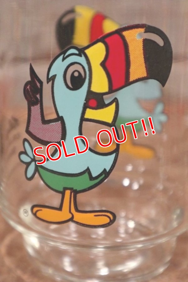 画像3: gs-210101-07 Kellogg's / Toucan Sam 1977 Glass