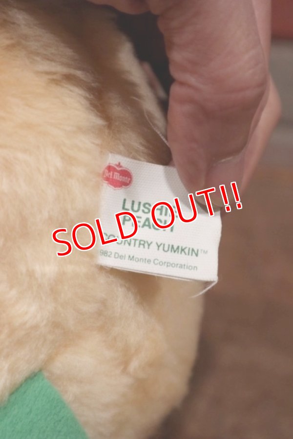 画像7: ct-201201-56 Del Monte Country Yumkin / 1982 "Lushie Peach" Plush Doll