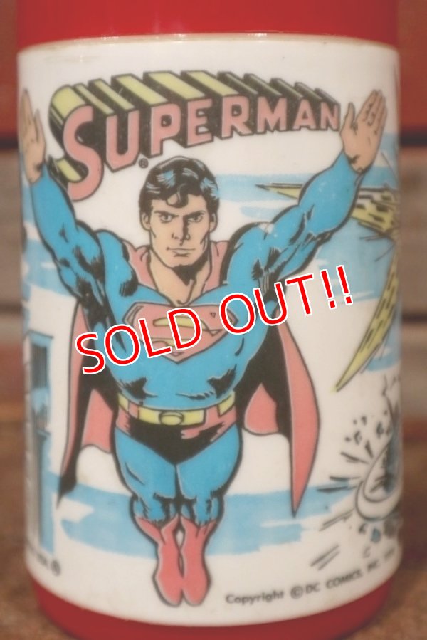 画像2: ct-210101-38 SUPERMAN / ALADDIN 1978 Water Bottle