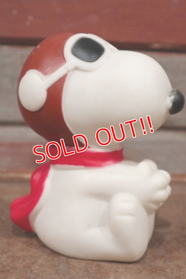 画像2: ct-210101-43 Snoopy / ConAgra 1980's Flying Ace Squeaky Doll