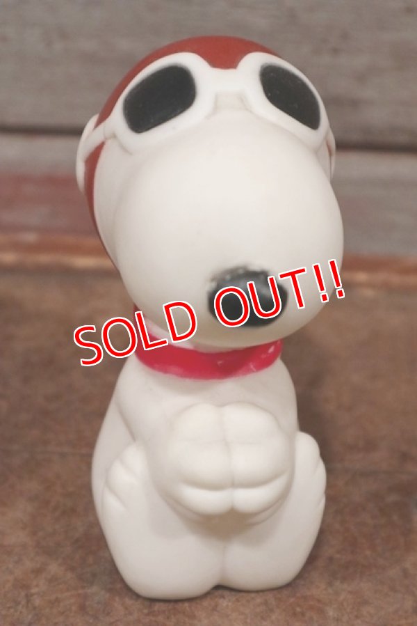 画像3: ct-210101-43 Snoopy / ConAgra 1980's Flying Ace Squeaky Doll