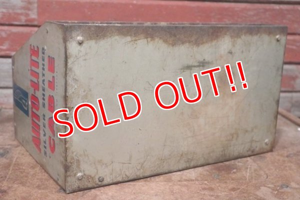 画像10: dp-201201-39 AUTO-LITE / 1950's Silver Sheathed Cable Display Rack